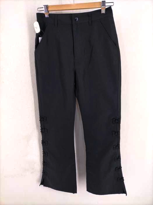 X-girl(エックスガール) 21AW CHINA SLIT FLARE PANTS レディース JPN：M
