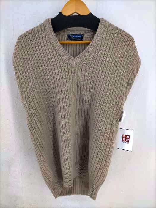 USED古着(ユーズドフルギ) リブニットベスト メンズ 表記無