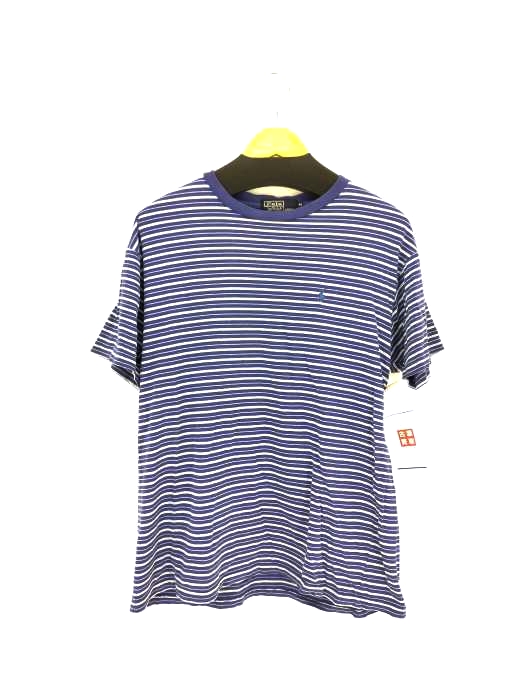 Polo by RALPH LAUREN(ポロバイラルフローレン) ポニー刺繍 ボーダー クルーネックTシャツ メンズ import:M