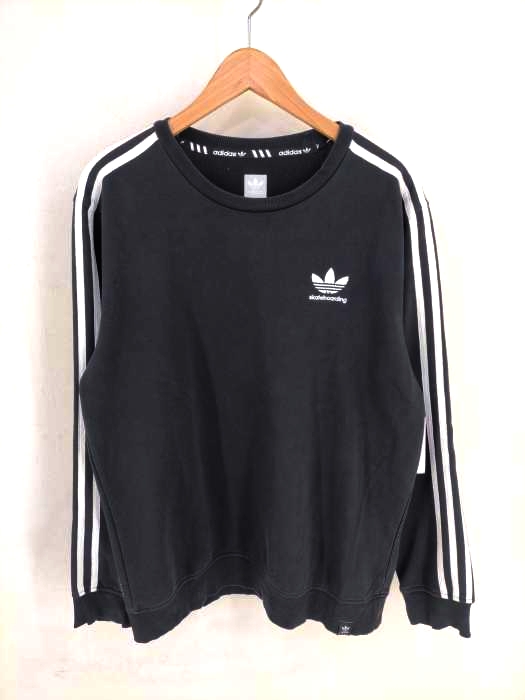 adidas(アディダス) ロゴ刺繍スウェット メンズ JPN：L