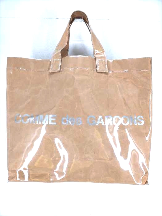 COMME des GARCONS(コムデギャルソン) PVCビニールロゴトートバッグ メンズ 表記無