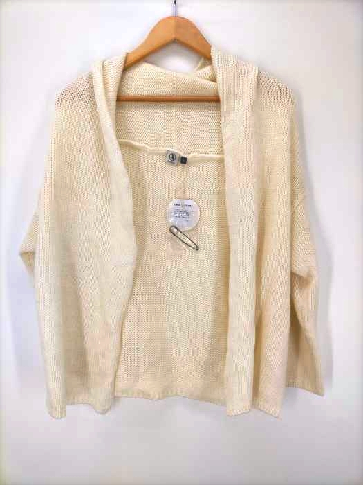 エーグル AIGLE フード付きニットカーディガン レディース FREE