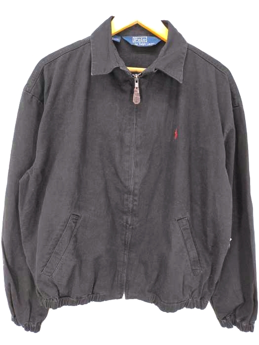 Polo by RALPH LAUREN(ポロバイラルフローレン) ポニー刺しゅう コットン スウィングトップ ジャケット メンズ import：M
