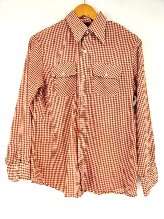 リーバイス Levis ギンガムチェックシャツ メンズ 表記無