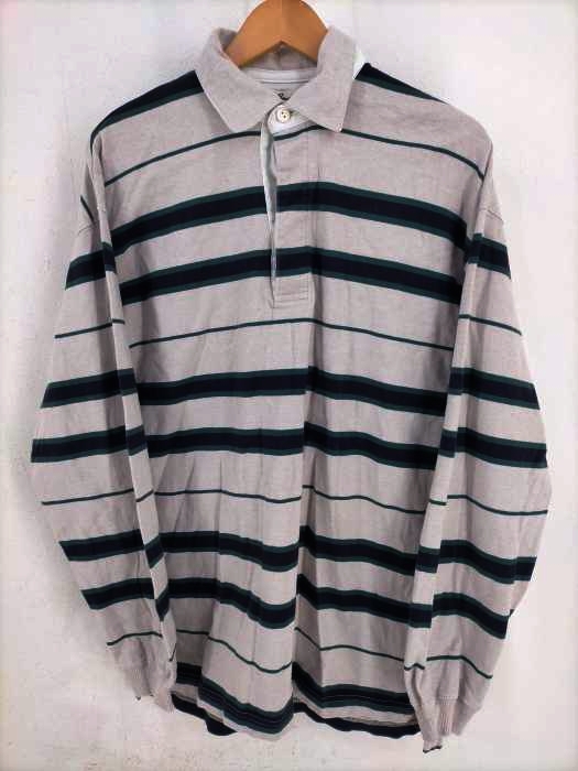 エディーバウアー Eddie Bauer ボーダーラガーシャツ メンズ JPN：S