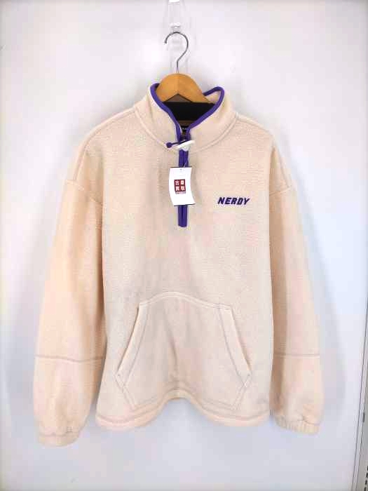 ノルディー nerdy ハーフジップ フリースジャケット レディース import：L