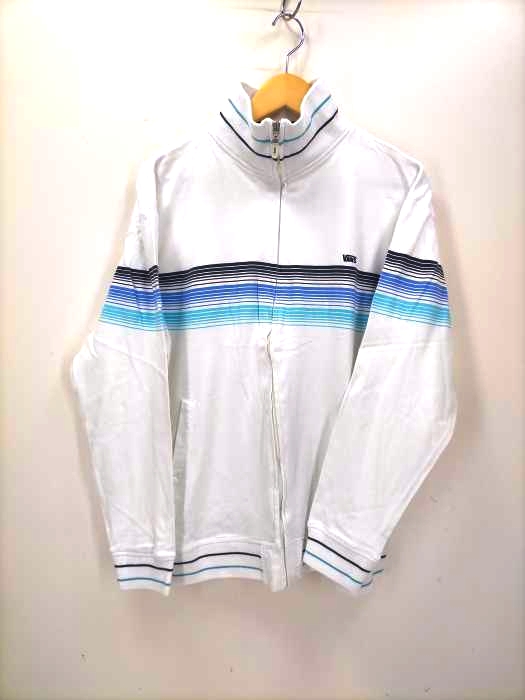 バンズ VANS ジップアップ 3ラインスウェット メンズ JPN：XL