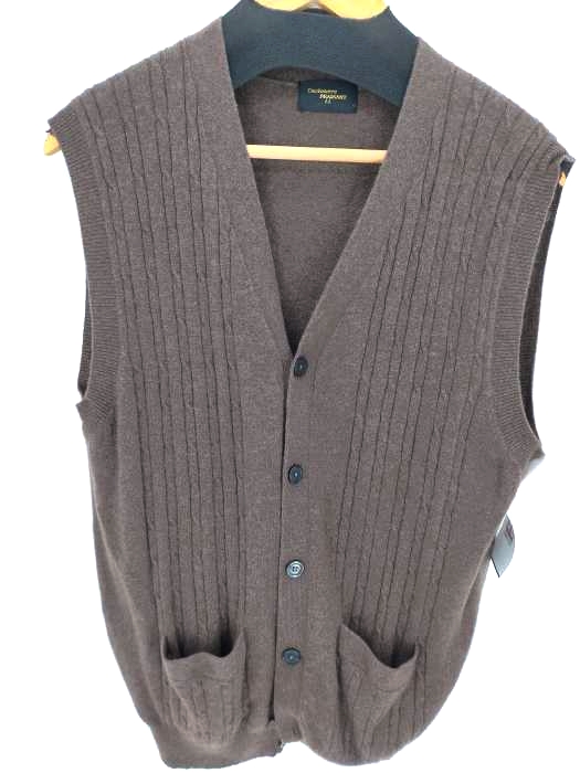 ユーズドフルギ USED古着 {{CASHMERE PRAISANT}} カシミヤベスト メンズ  LL