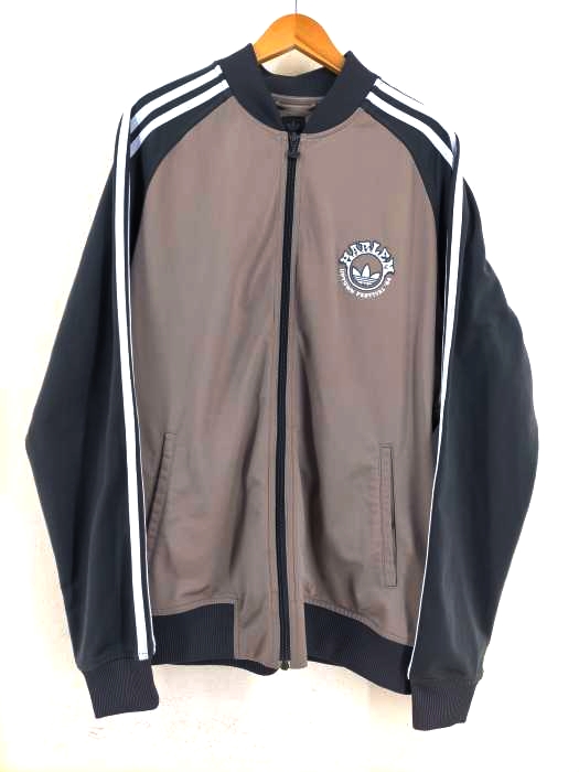 アディダス adidas HARLEM UpTown バックプリントトラックジャケット メンズ JPN：M