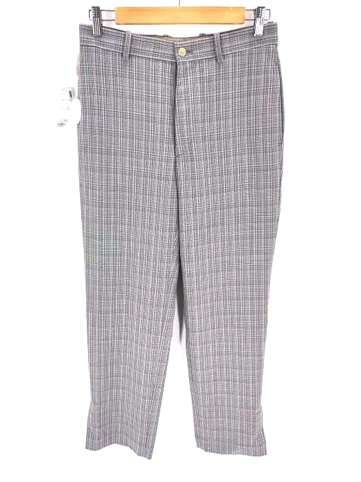オーラリー AURALEE 20SS HARD TWIST WOOL DOUBLE FACE CHECK SLACKS メンズ  3