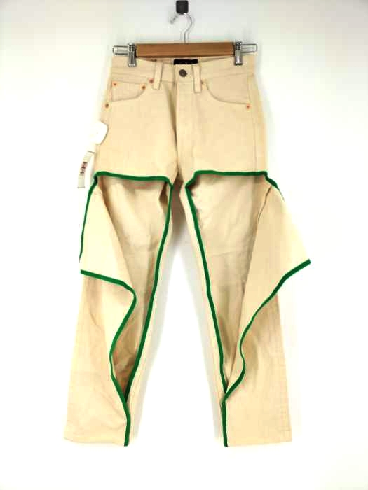 リーバイス Levis {{MICROWAVE}}パイピングリメイクパンツ  レディース  W27 L34