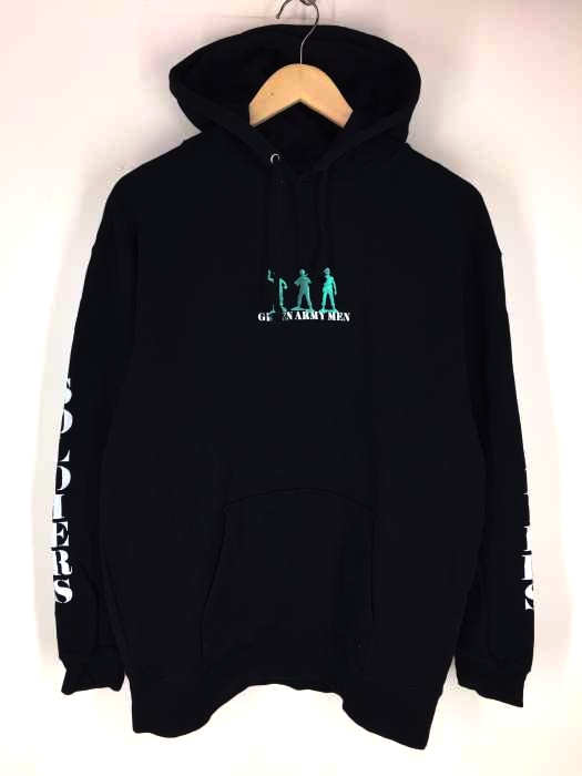 XLARGE(エクストララージ) GREEN ARMY MEN PULLOVER HOOD SWEAT メンズ トップス パーカー