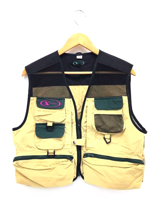 USED古着(ユーズドフルギ) XRIUAL フィッシングベスト メンズ import:M