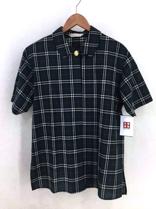 BURBERRYS(バーバリーズ) チェック柄比翼シャツ レディース JPN：11号