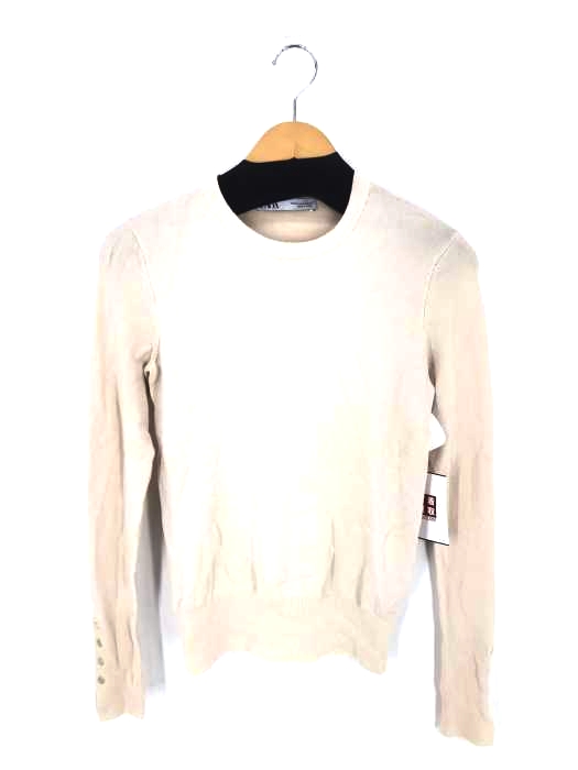 ZARA(ザラ) BASIC KNIT SWEATER レディース import:M
