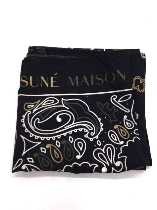 MAISON KITSUNE メゾンキツネ(メゾンキツネ) 総柄ハンカチ メンズ 表記無