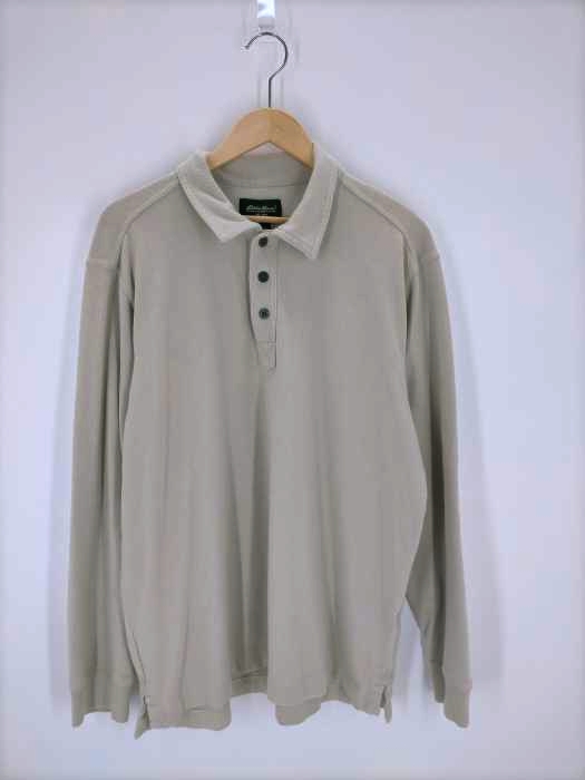 Eddie Bauer(エディーバウアー) ロングスリーブポロシャツ メンズ JPN：48
