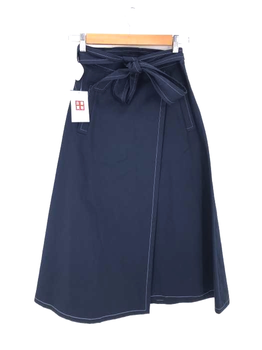 SLOBE IENA(スローブイエナ) ステッチラップスカート レディース JPN：38