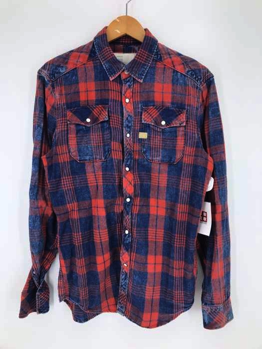 G-STAR RAW(ジースターロー) LANDOH SHIRT L/S メンズ import：S