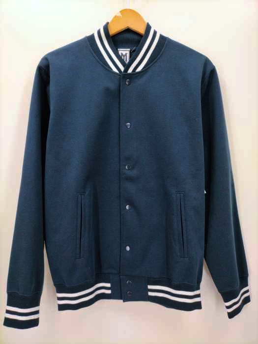 MYne(マイン) embroidery stadium jumper メンズ JPN：L
