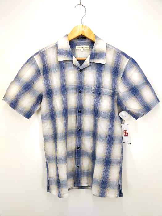 JOSEPH ABBOUD(ジョセフアボード) VINTAGE チェックオープンシャツ メンズ JPN：M
