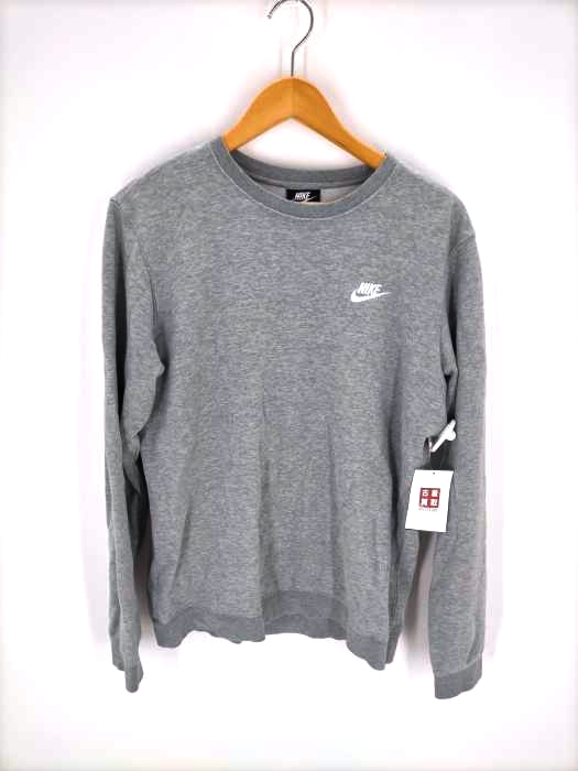 NIKE(ナイキ) ロゴ刺繍クルーネックスウェット メンズ JPN：M