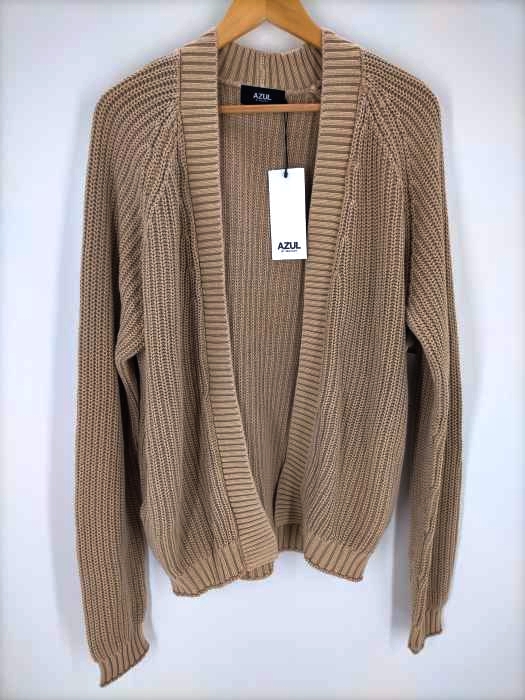 AZUL by moussy(アズールバイマウジー) WIDE RIB PIGMENT TOPPER メンズ JPN：M