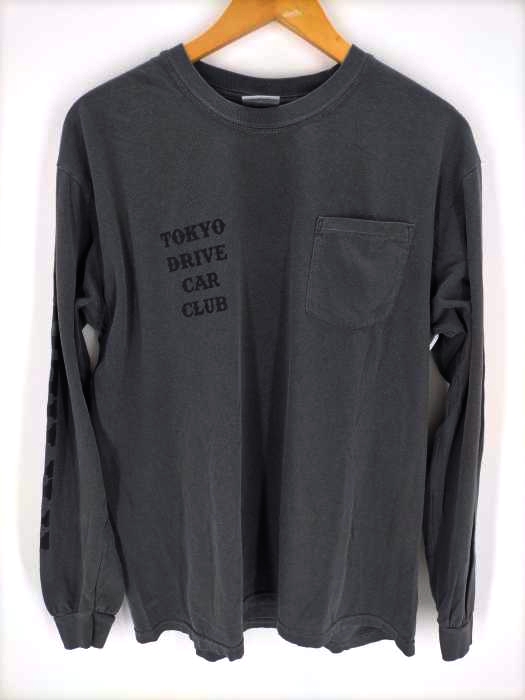 USED古着(ユーズドフルギ) tokyo drive  “BIG LOGO” Comfort Colors®︎ L/S PEPPER メンズ JPN：L