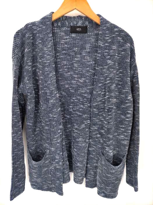 アズールバイマウジー AZUL by moussy RIB STITCH CARDIGAN メンズ  S
