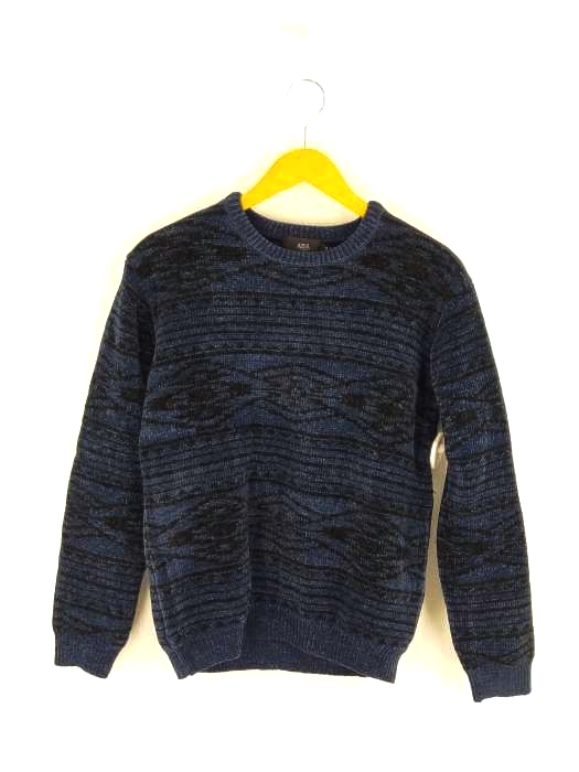 AZUL by moussy(アズールバイマウジー) CHIMAYO MOLE C/N KNIT メンズ  S