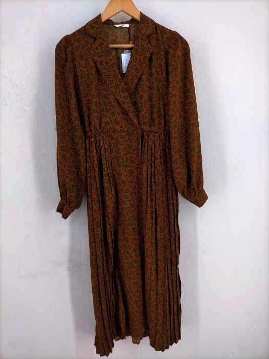 SLY(スライ) ANTIQUE FLOWER PLEATS OP レディース  1