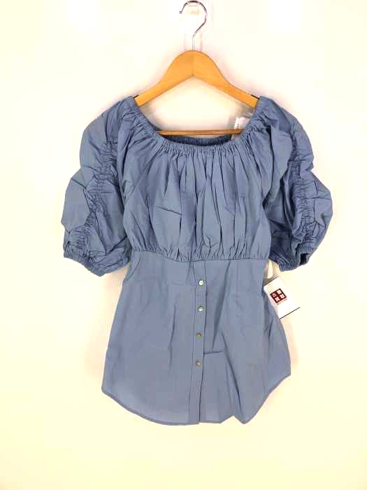 SLY(スライ) SHIRRING SHOULDER TUNIC レディース  1