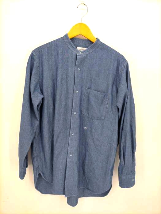 nanamica(ナナミカ) Band Collar Wind Shirt バンドカラー ウィンド シャツ  メンズ JPN：M