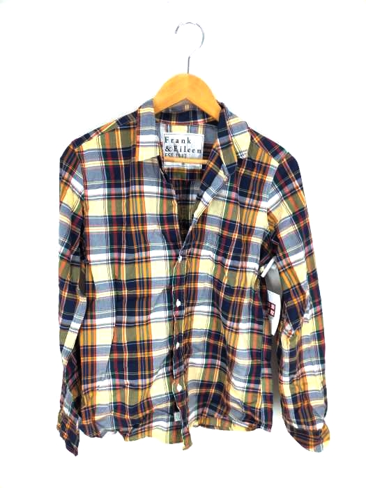 フランクアンドアイリーン Frank & Eileen マドラスチェックコットンシャツ レディース  M