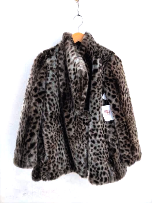 ZARA(ザラ) レオパード柄 ファージャケット レディース  S