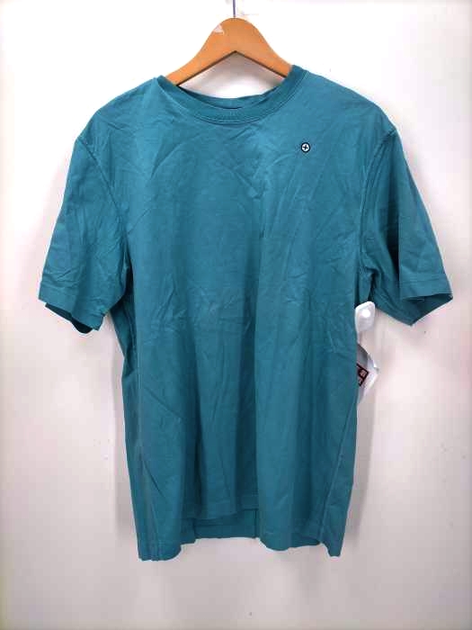 STONE ISLAND(ストーンアイランド) ワンポイントロゴ刺繍 クルーネック S/S Tee メンズ  L