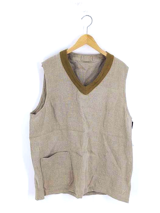 NIGEL CABOURN(ナイジェルケーボン) FRENCH HOSPITAL VEST REVERSIBLE メンズ JPN：48