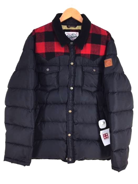 Trailwear by Penfield(トレイルウェア バイ ペンフィールド) ウェスタンヨーク バッファローチェック 素材切替ダウンジャケット メンズ  XL