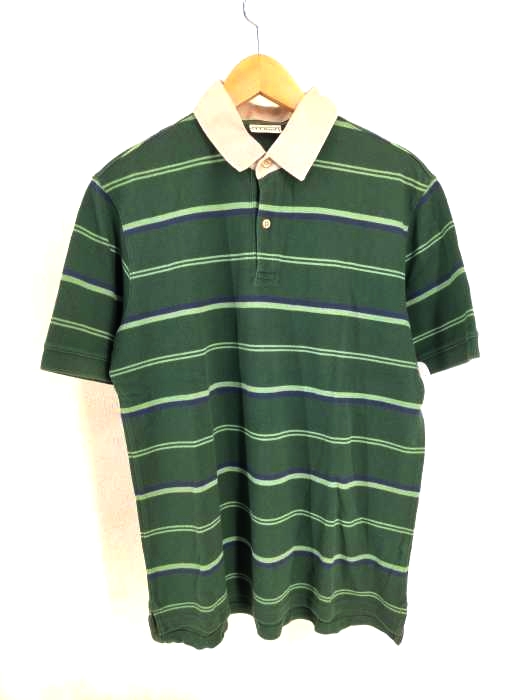 L.L.Bean(エルエルビーン) ボーダー半袖ポロシャツ メンズ JPN：S