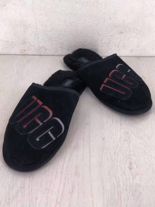 アグ UGG ロゴデザイン裏ボアサンダル メンズ JPN：42