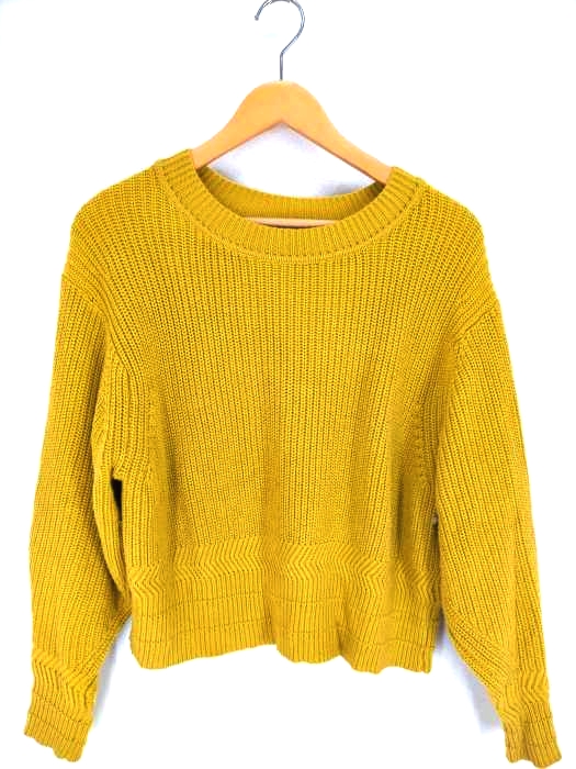 ビューティーアンドユースユナイテッドアローズ BEAUTY & YOUTH UNITED ARROWS コットンバックスリット9分丈ニット レディース FREE