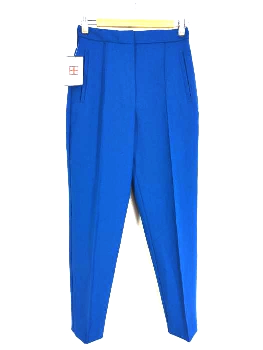 ザラ ZARA HIGH-WAIST TROUSERS ハイウエストパンツ レディース  S
