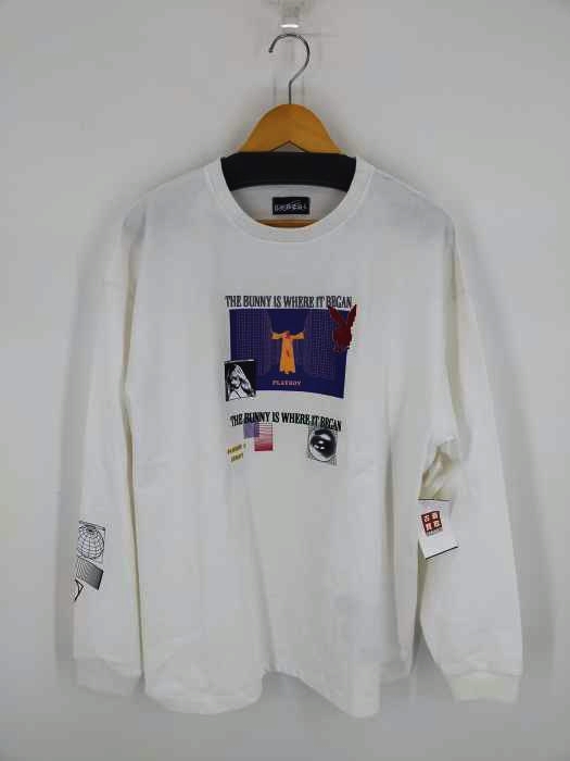 ゲンザイ genzai BUNNY L/S TEE メンズ  無