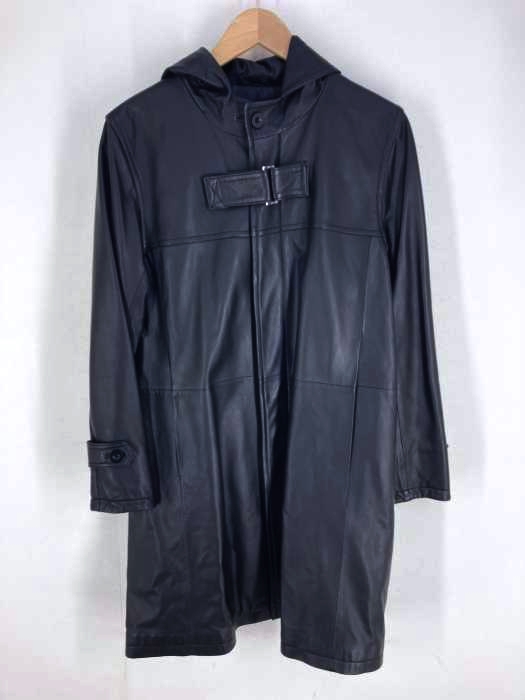 ユーズドフルギ USED古着 {{ONLY YOU}} 羊革フーデッドコート レディース  M-L