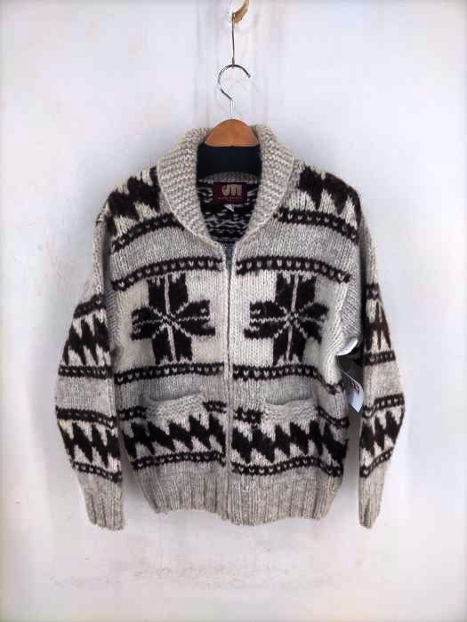 ユーズドフルギ USED古着 {{merry garden}}カウチンニット メンズ JPN：L