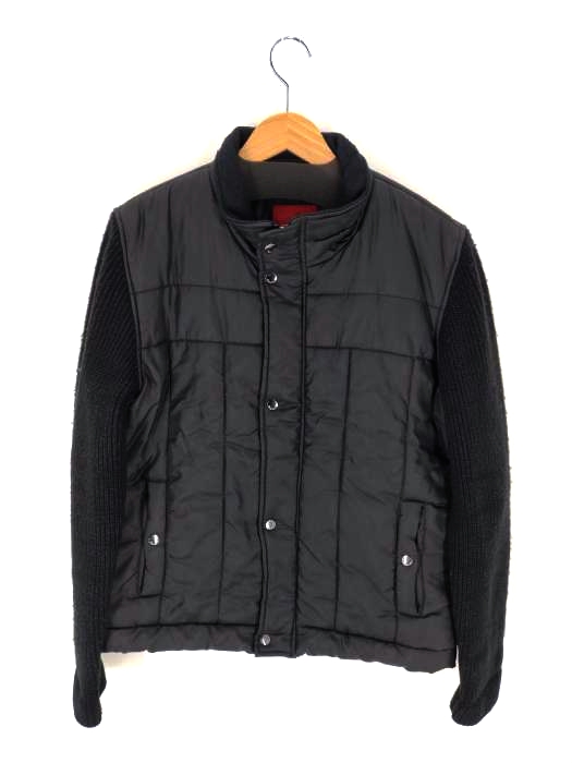 ザラ ZARA ニットドッキング 中綿ジャケット メンズ JPN：XL