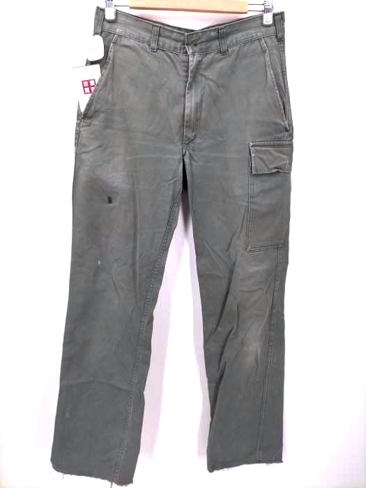ユーズドフルギ USED古着 80S ベルギー軍 BEGETEX カーゴパンツ メンズ JPN：L