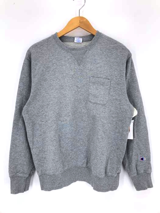 Champion(チャンピオン) ポケット付き クルーネックスウェット メンズ JPN：M