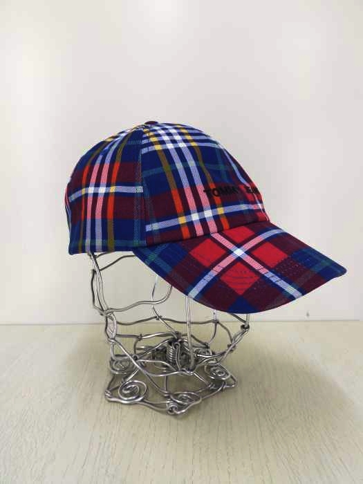 tommy jeans(トミージーンズ) チェック柄 キャップ 帽子 メンズ S
