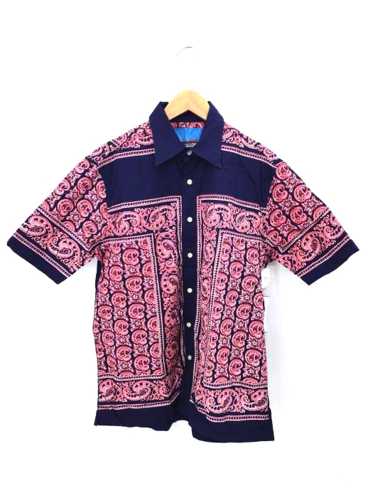 USED古着(ユーズドフルギ) バンダナ柄 ペイズリーシャツ メンズ import:M